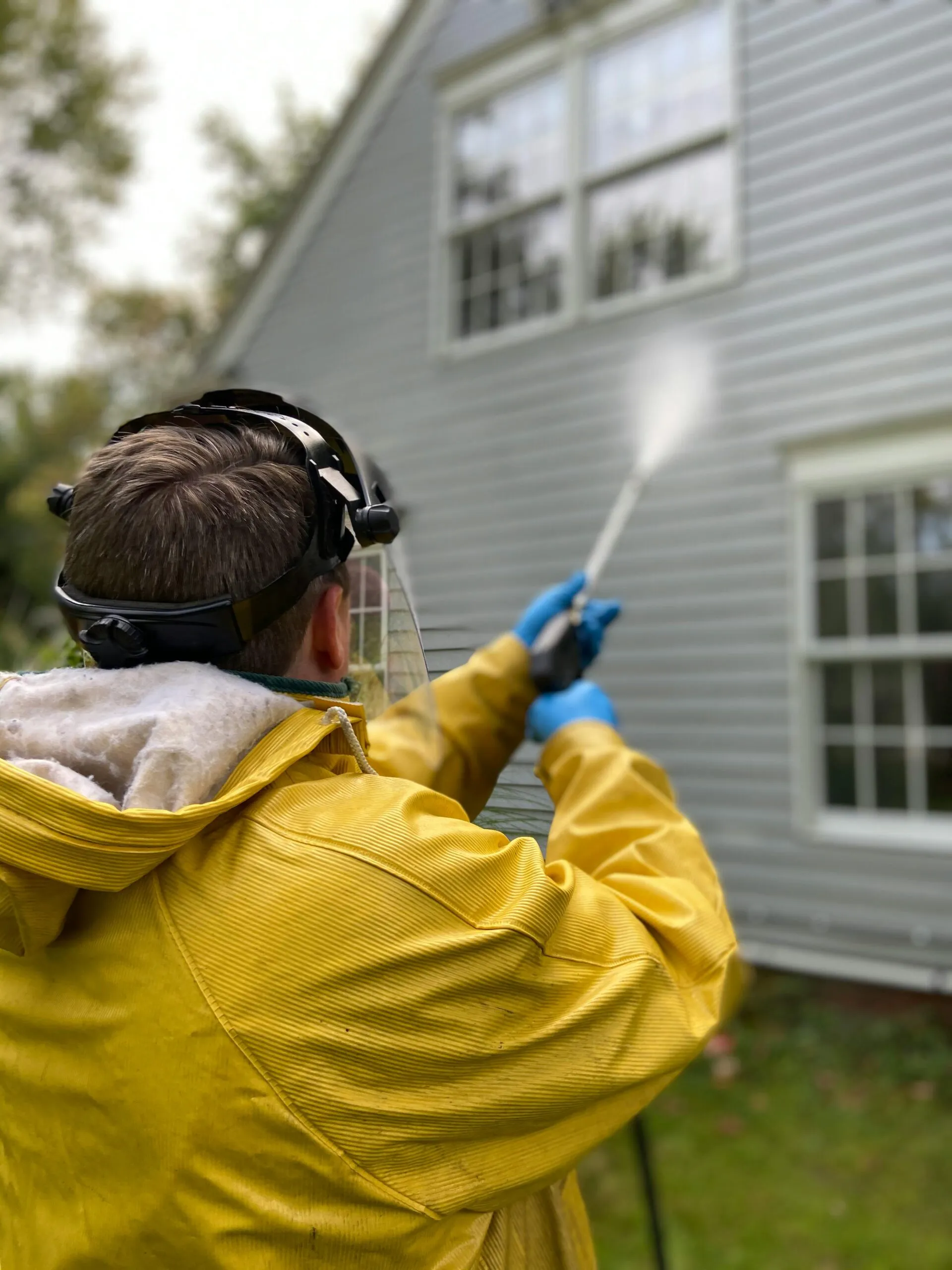 Removing popcorn from ceiling